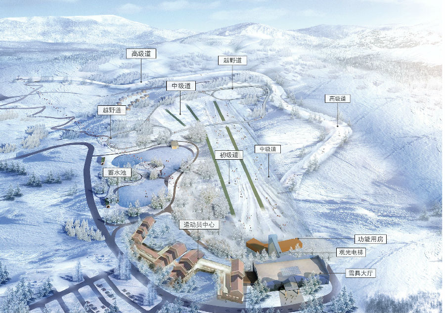 延安国际滑雪场