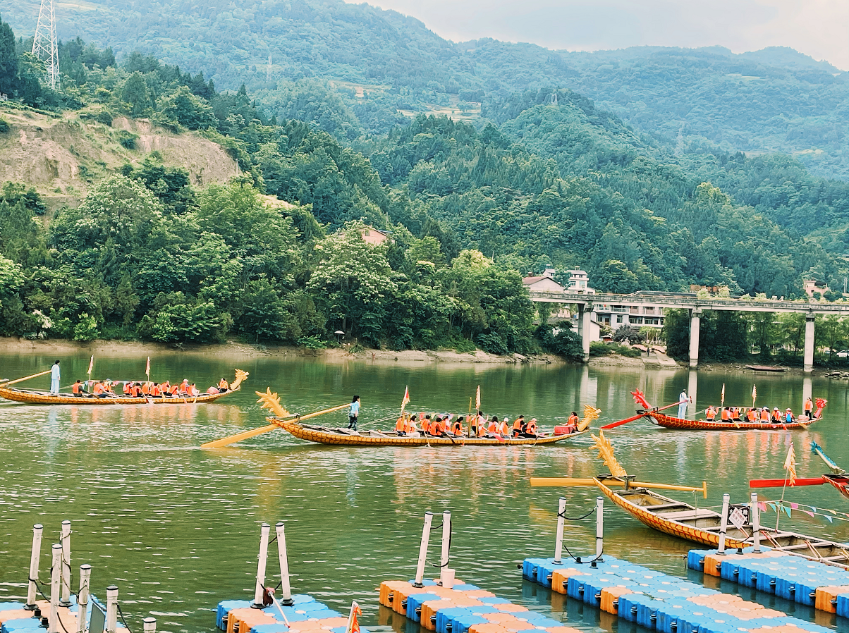 后柳水乡（汉江三峡）