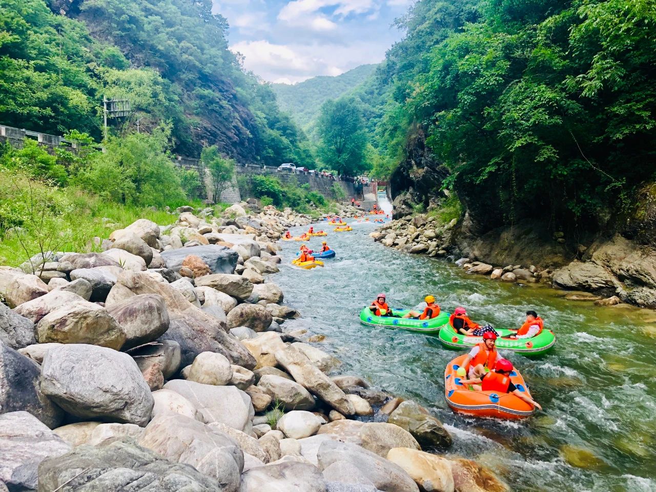 关于秦岭峡谷漂流你不知道的事情