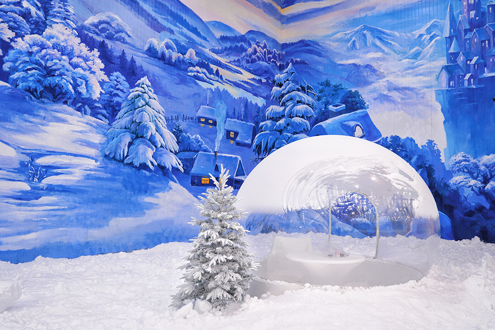 你还不知道吧~华山下的滑雪场即将开业，夏天也能滑雪~