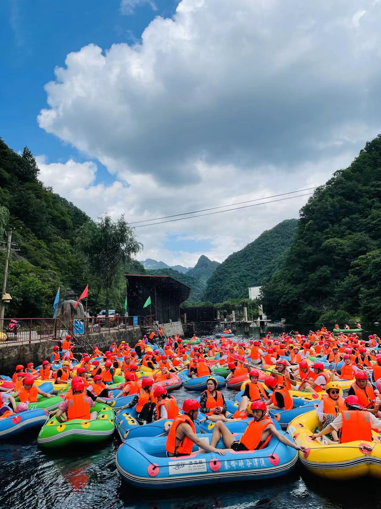 秦岭峡谷漂流攻略│带小孩去秦岭峡谷漂流需要注意！！