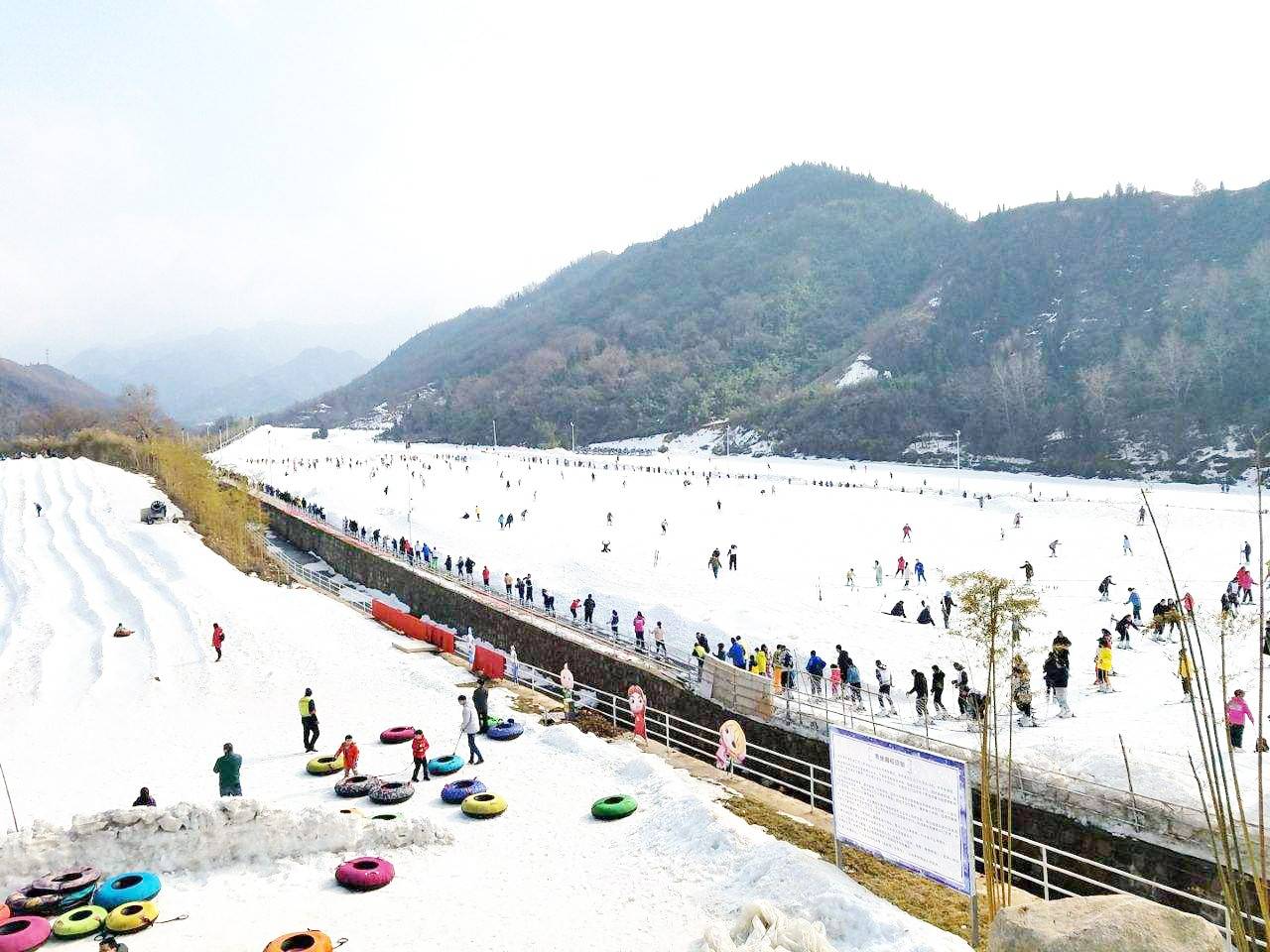 陕西滑雪场推荐│竹林畔滑雪场