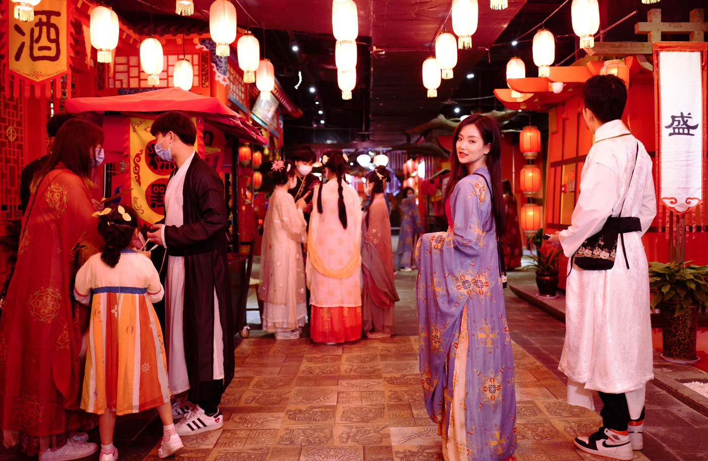 长安幻唐（大唐不夜城）大学生汉服换装游玩攻略