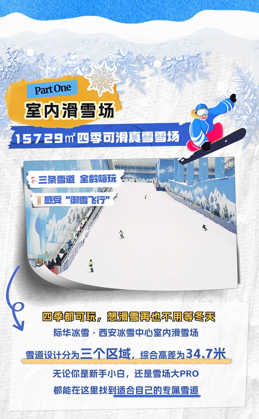 际华冰雪·西安冰雪中心年卡预售即将开始