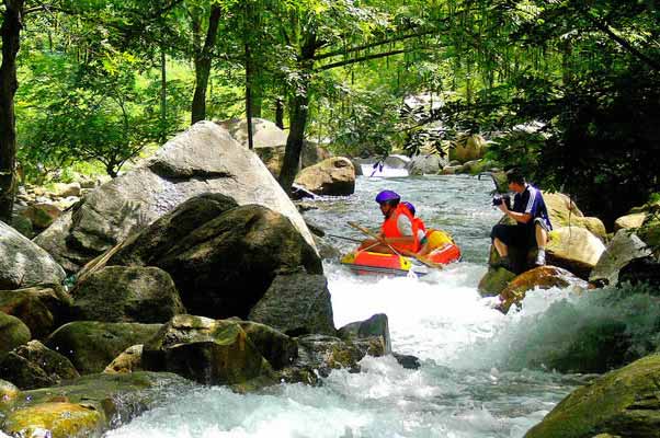 清爽一夏就来秦岭峡谷漂流吧！秦岭峡谷漂流攻略