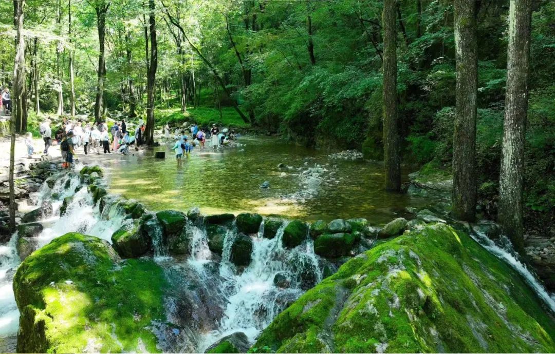 超凉快~西安周边竟隐藏着一个22℃的避暑胜地~藏不住了~
