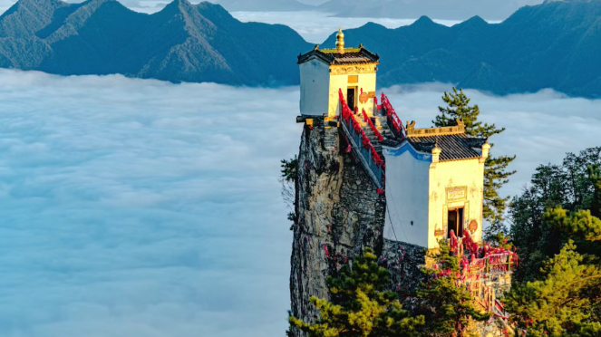 秦岭第一仙山！塔云山攻略，塔云山一日游直通车