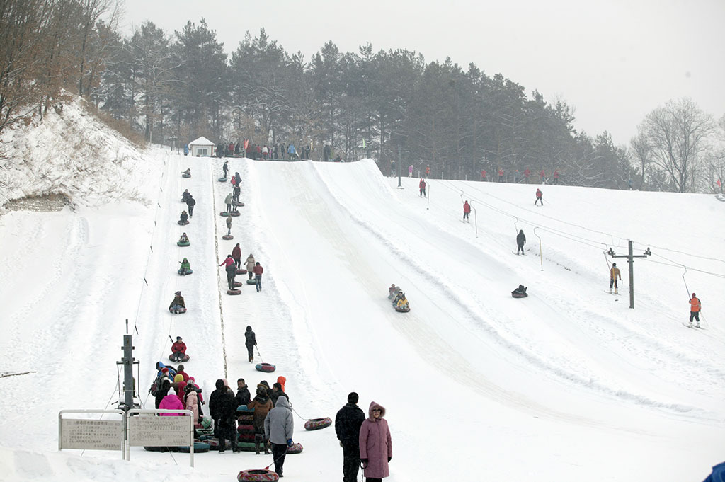 韩城晋公山滑雪场