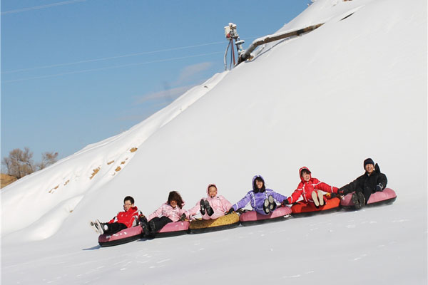 西安翠华山滑雪场