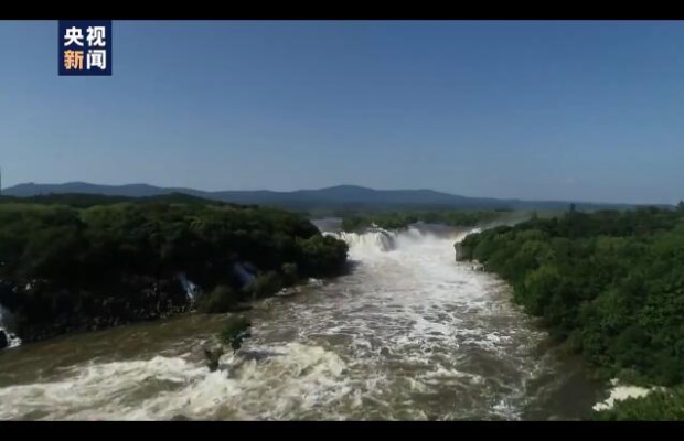 黑龙江镜泊湖大坝溢流30厘米 景区北门已封闭