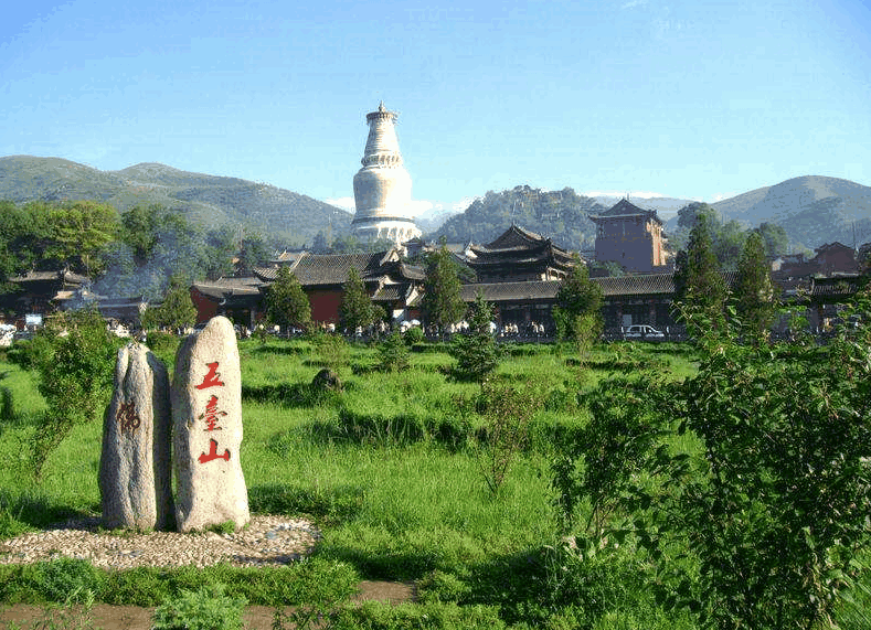 五台山景区西线路段实行交通管控