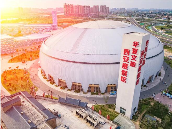 华夏文旅西安度假区：浐灞秋景大片即将上线！太美啦啊啊啊啊啊啊~